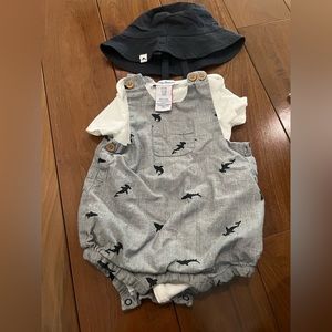 Tommy Bahama - Baby Boy Outfit - Sz 3-6m